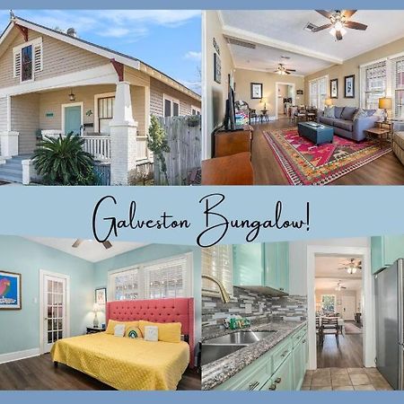 Beachy Bungalow! 2Bd, King Bed Galveston Eksteriør bilde